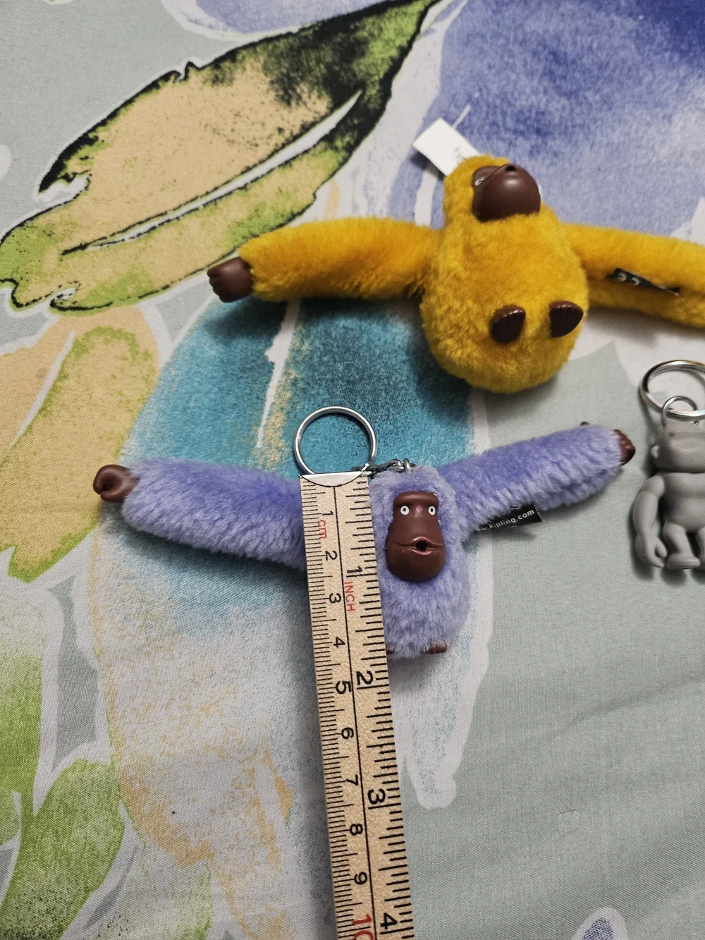 Set of 3 Original Kipling Monkey Keychains